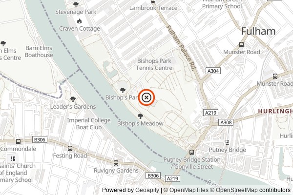 Map of The Pimlico Priapus