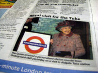 Secret tube train to Buckingham Palace