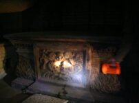 A torch lit tour of a Church crypt