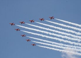 Red Arrows to fly over London on Tuesday lunchtime
