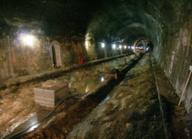 Photos inside a future Crossrail Tunnel