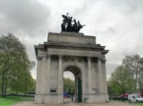 A bookshop has opened inside the Wellington Arch at Hyde Park Corner