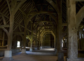 A look at a 600 year old “timber cathedral” just outside Heathrow
