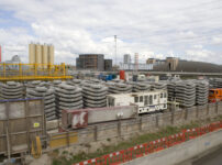 A few Crossrail construction site photos