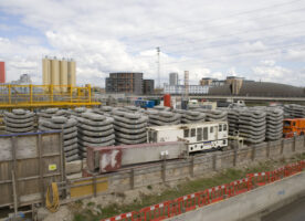 A few Crossrail construction site photos