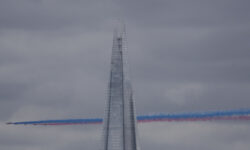 Watch the Red Arrows from the top of The Shard