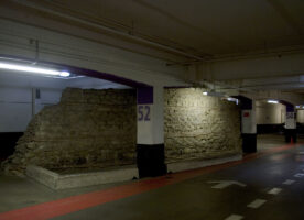 The fragment of London’s Roman Wall hidden in a car park
