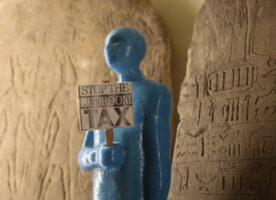 Modern shabtis in ancient settings – for one day only