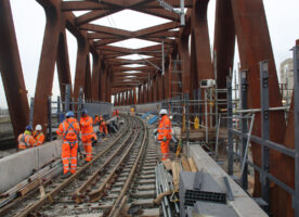 Photos from Crossrail’s huge Stockley flyover
