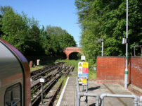 One Step Closer to Steam Trains at Epping Tube Station