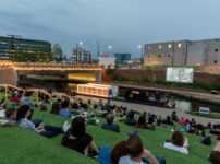 Watch science fiction on a floating cinema