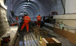 Photos from inside Crossrail’s tunnels