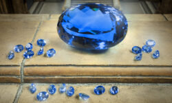 Largest blue topaz gemstone going on display in London