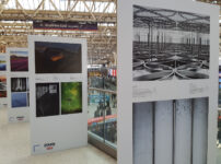 Landscape photos on display at Waterloo station