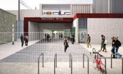 New entrance and redevelopment for Hackney Wick station