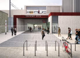 New entrance and redevelopment for Hackney Wick station
