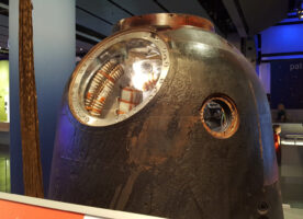 Tim Peake’s spacecraft at the Science Museum