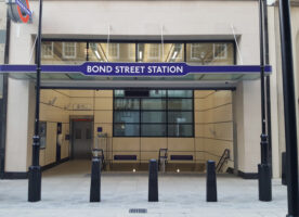 Photos – The new Bond Street tube station tunnels