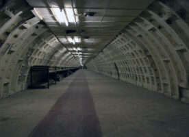 Free tours of art in the Clapham WW2 tunnels