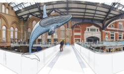See a humpback whale at Liverpool Street station