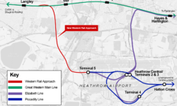New Heathrow airport rail link gets public support