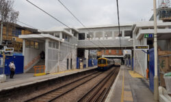 West Hampstead Overground station’s new footbridge