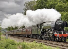 See the Flying Scotsman in London during 2019