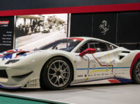 This Ferrari is covered in a London “tube map”