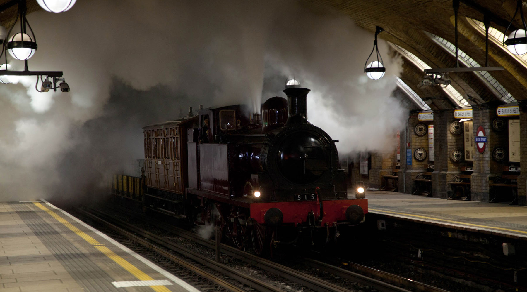 London underground steam