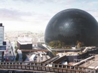 Giant black sphere coming to Stratford