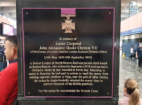 Have you seen the Victoria Cross memorial in Euston station