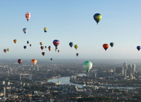 Hot air balloons to fly over London on Sunday morning