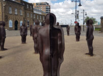 London’s Public Art: Steel statues in Woolwich
