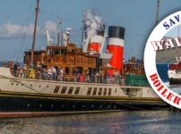 Help save the world’s last sea-going paddle steamer