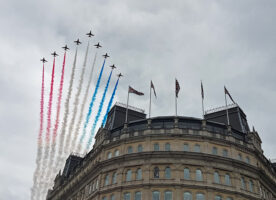 Red Arrows to fly over North-West London on Wednesday