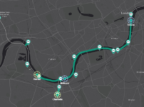 New map shows tunnel boring machines under the Thames