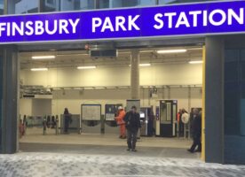 New entrance opens at Finsbury Park railway station