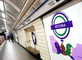 New London Underground roundels for International Women’s Day