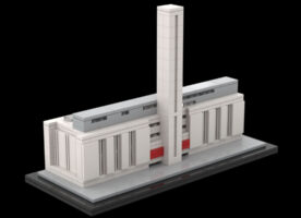 Make your own Modernist buildings from LEGO