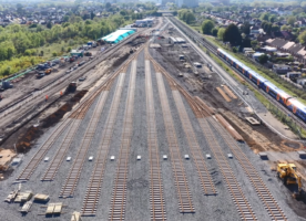South Western Railway’s new rail depot at Feltham