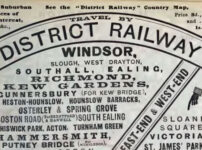 The time the London Underground reached Windsor