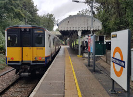 Last chance to ride an old train along the London Overground