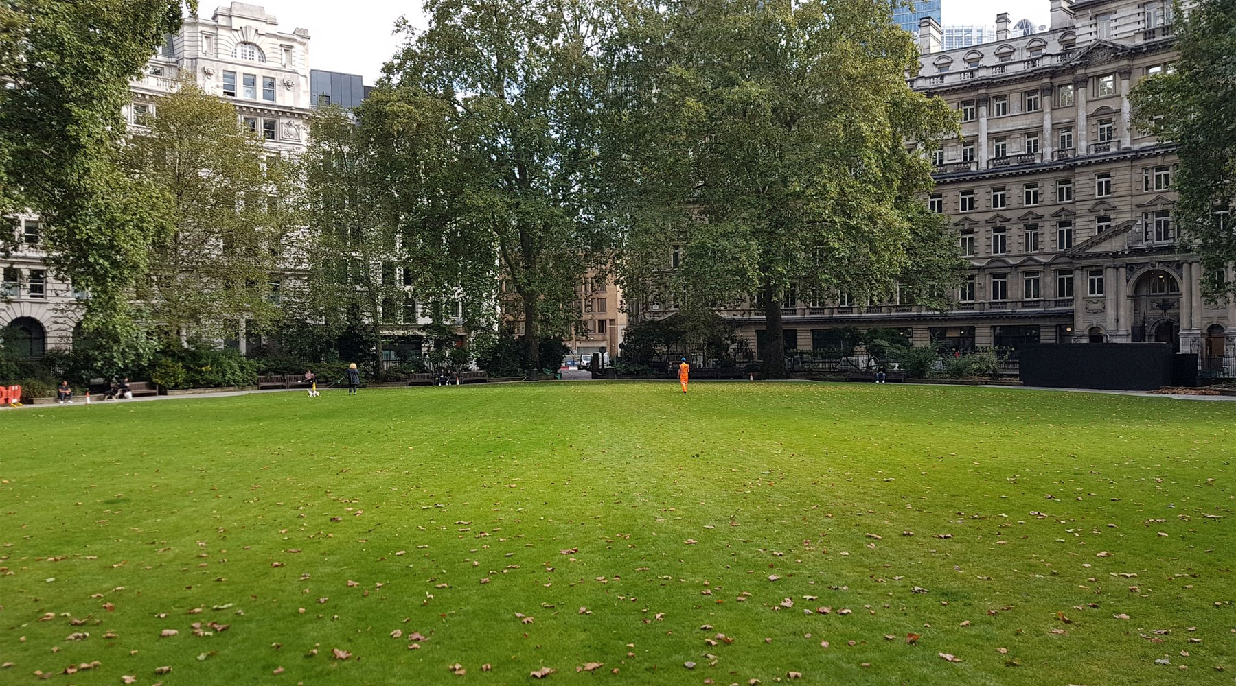 Finsbury Circus Gardens are to close for a year