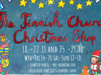 The Finnish church’s Christmas shop opens