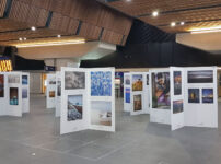 Landscape photography exhibition at London Bridge station