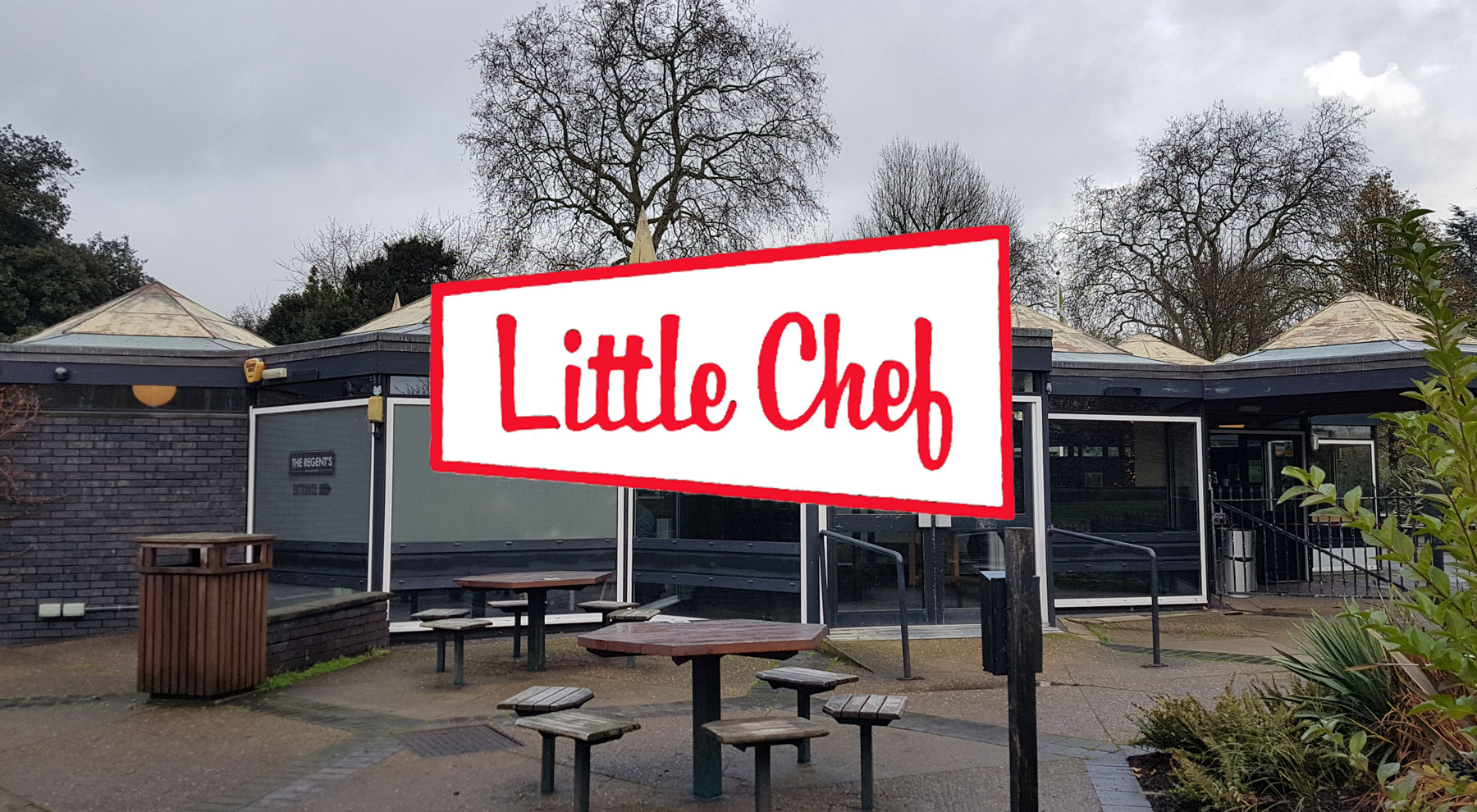 The year Little Chef opened a cafe in Regent's Park