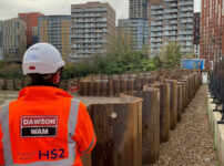HS2 starts construction of the North London crossover box