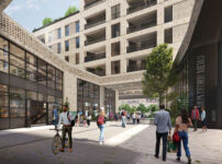 Housing approved for Northern line extension building site