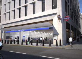 Design for Bank tube station entrance for approval