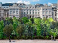 Somerset House to be filled with trees for the first time